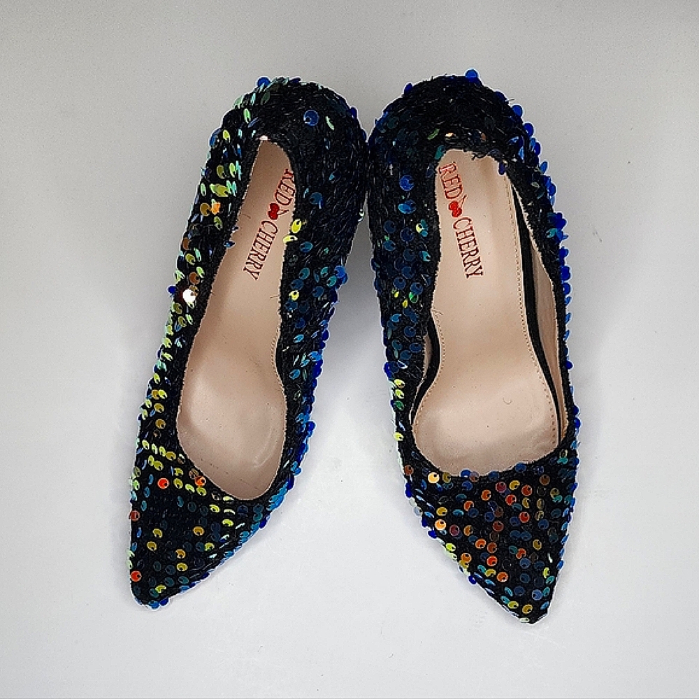 Sequence Heels *Colorful* Red Cherry - image 7